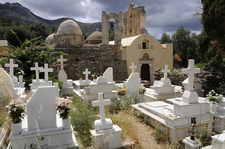 Drimalia - Panagia Drosiani Church; Cemetery