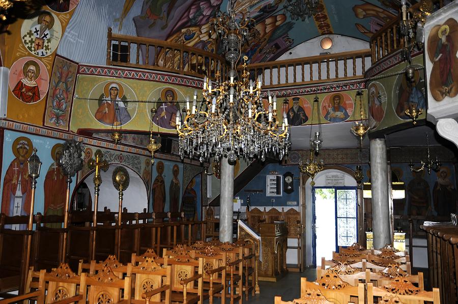 Koronos - Agia Marina Church; Inside