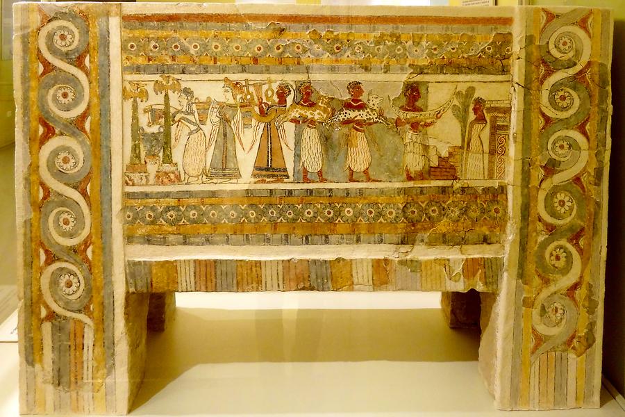 Hagia Triada Sarcophagus (Heraklion Archaeological Museum)