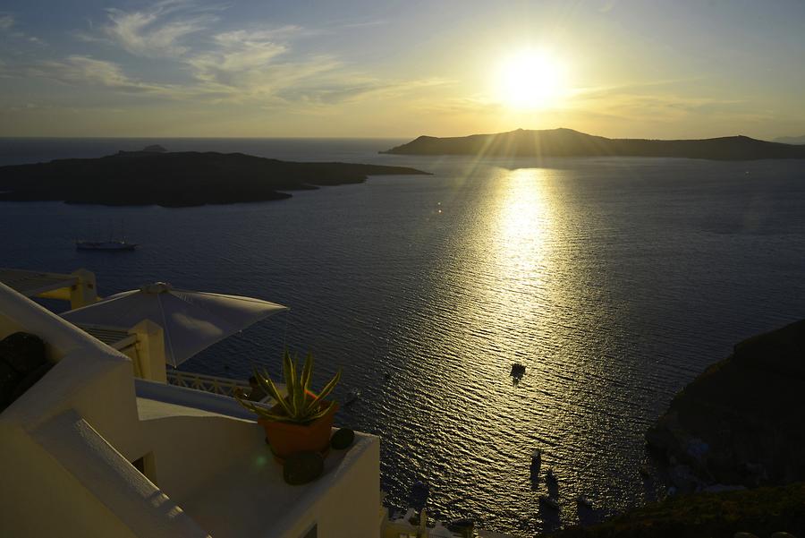 The Caldera at Sunset