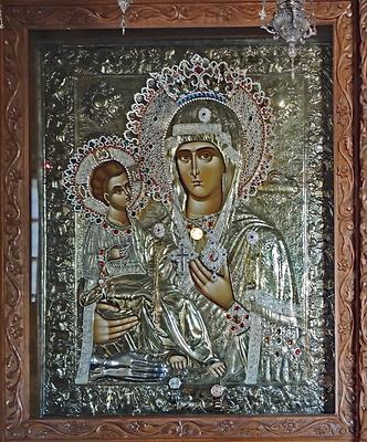 Icon: Mary with child Jesus