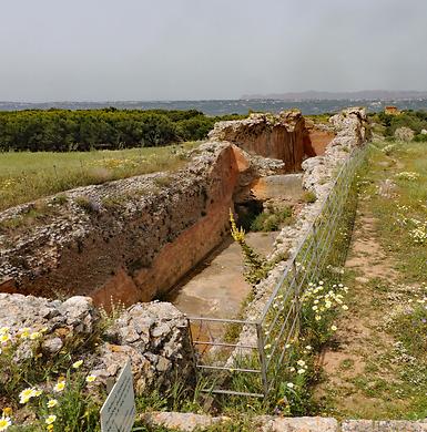 Parts of a Roman villa