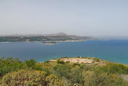 The strategically important Souda bay is in the North