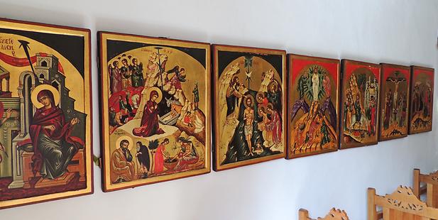 Pictures in the orthodox church