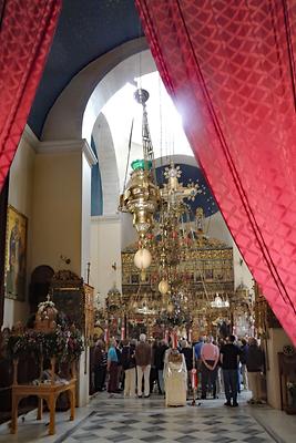 Interior of church