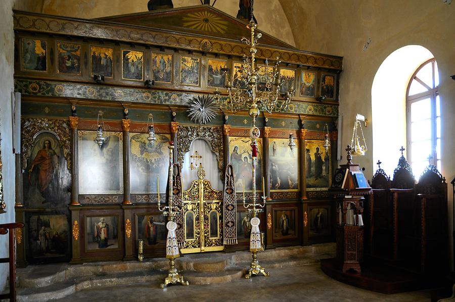 Chrysoskalitissa Monastery - Iconostasis