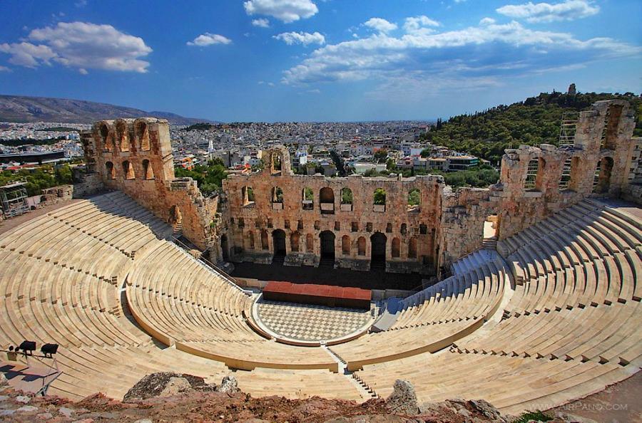 Odeon of Herodes Atticus, © AirPano 