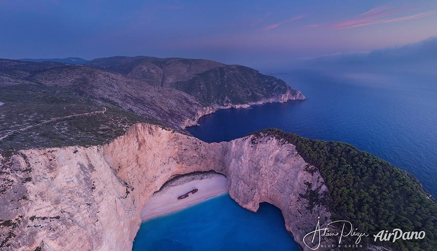 Zakynthos Island, Greece, © AirPano 