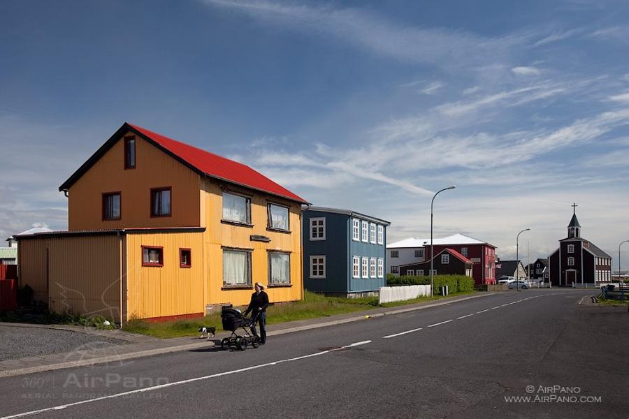 Reykjavik suburbs