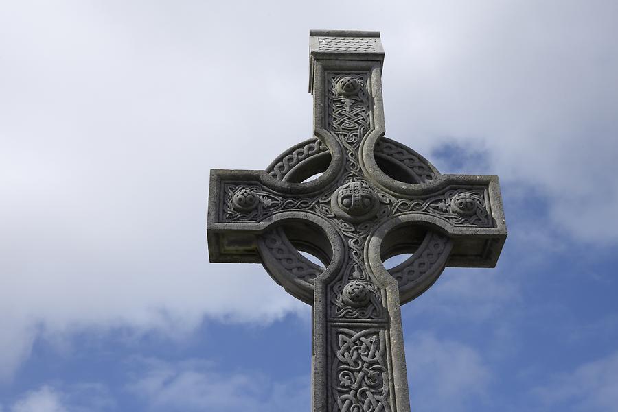 Inishmore Island - Kilronan; High Cross, Detail
