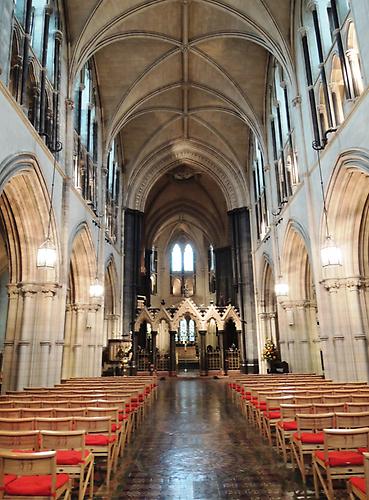 Christ Church Cathedral, view from the inside