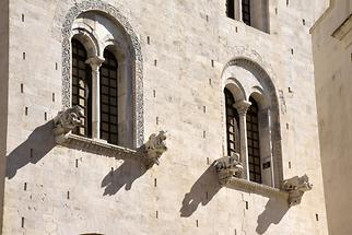 Bari - Cathedral; Façade, Detail (1)