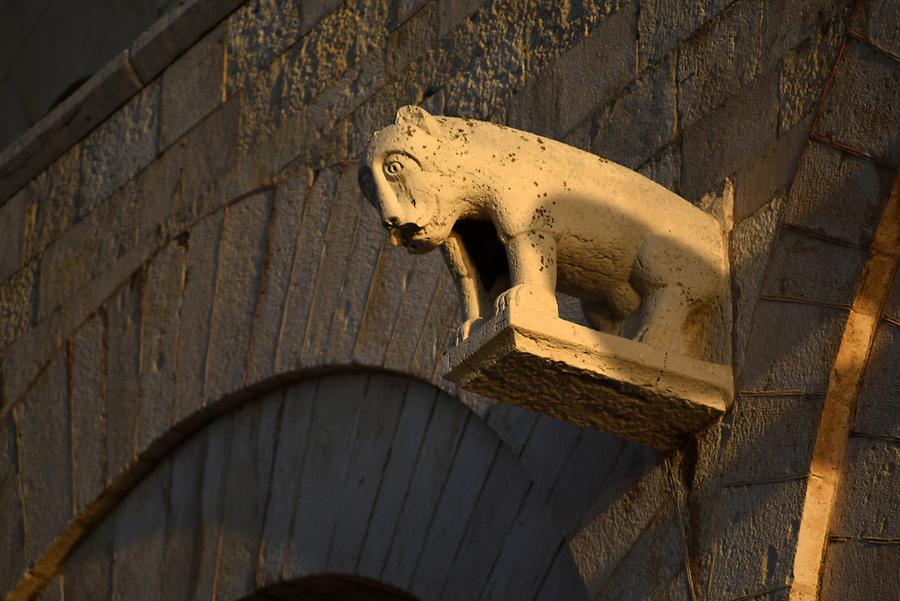 Trani - Cathedral; Façade Detail