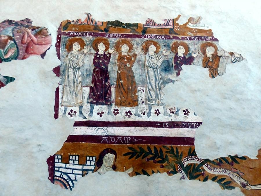 Bergamo - San Michele, Old Testament Freskoes
