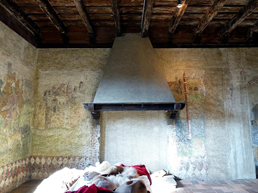 Malpaga Castle - Bedroom and Death Chamber of Colleoni