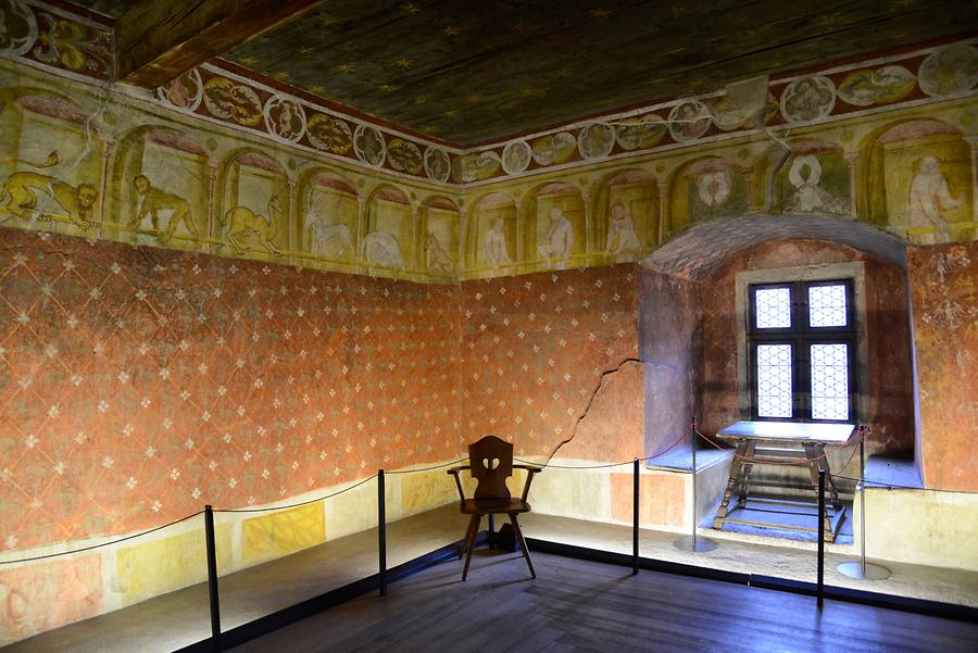 Runkelstein Castle, Frescoes