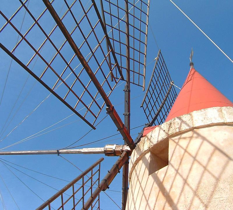 A Sicilian windmill