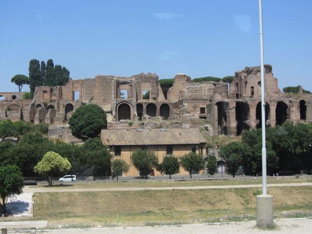 Ruins of a Roman building