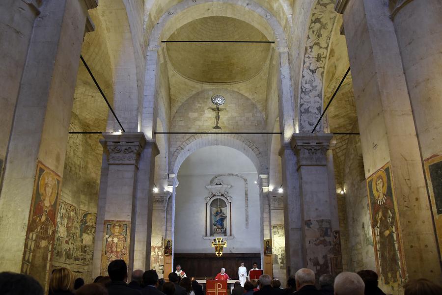 Monte Sant'Angelo - Church of Santa Maria Maggiore; Inside