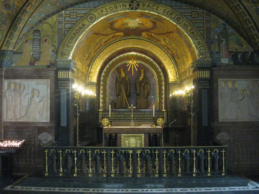 Cassino - Abbey of Monte Cassino, Crypt, Art Nouveau
