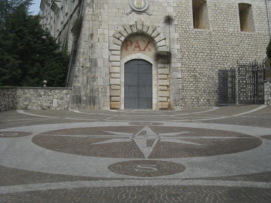 Cassino - Abbey of Monte Cassino, Peace Gate