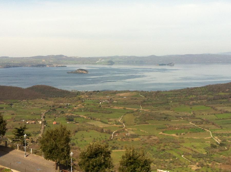 Bolsena Lake seen from Montefiascone