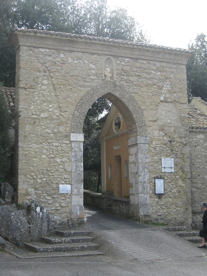Subiaco - St. Benedict&#39;s Abbey, Outer Gate