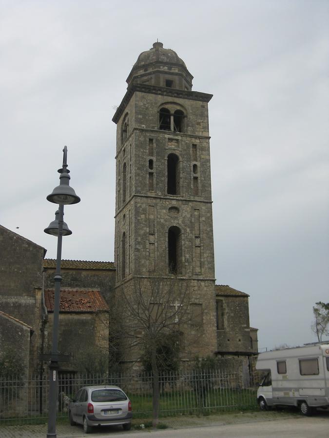 Tarquinia - Chiesa di San Franceso, Campanile