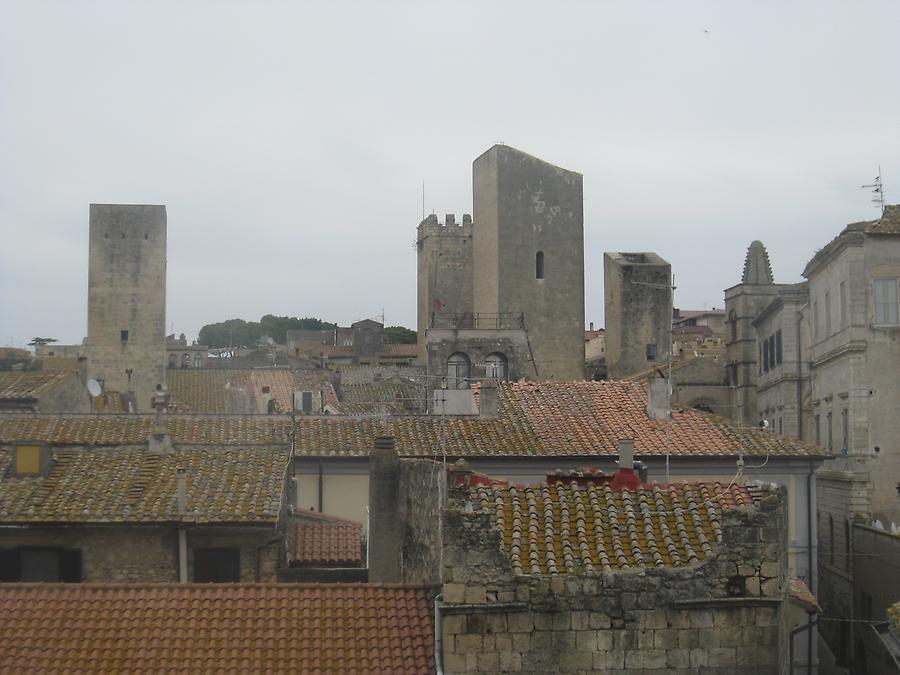 Tarquinia - Typical Noble Towerse