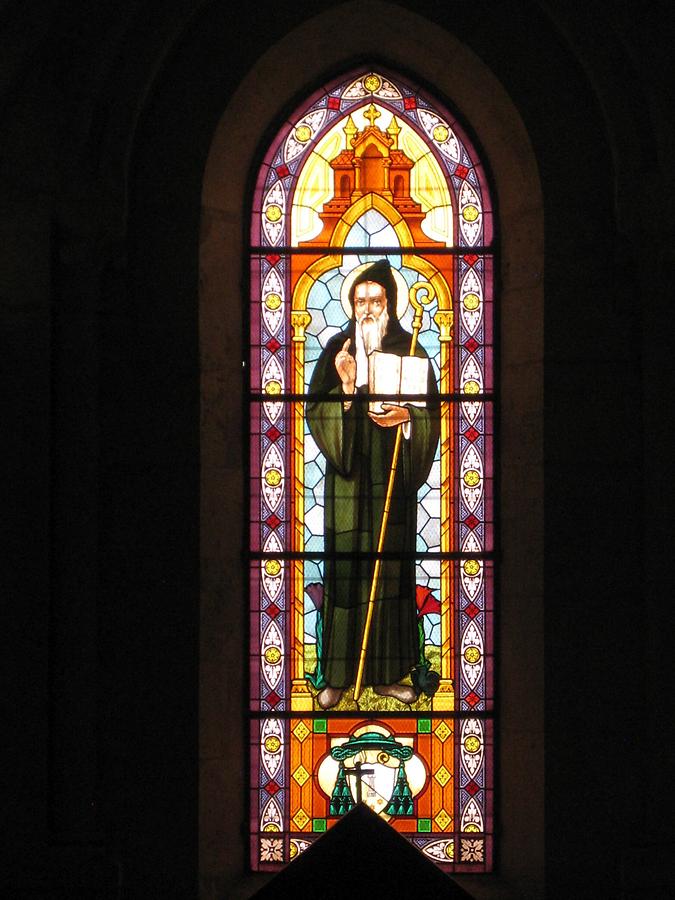 Veroli - Abbey of Casamari, Chapter House, Glas Window