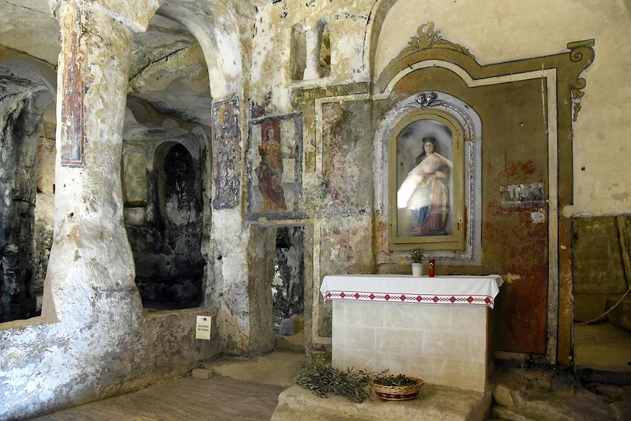 Matera - Rupestrian Church of Santa Lucia alle Malve