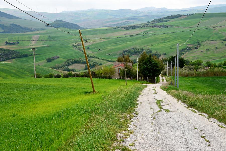 Landscape near Sant'Agata di Puglia