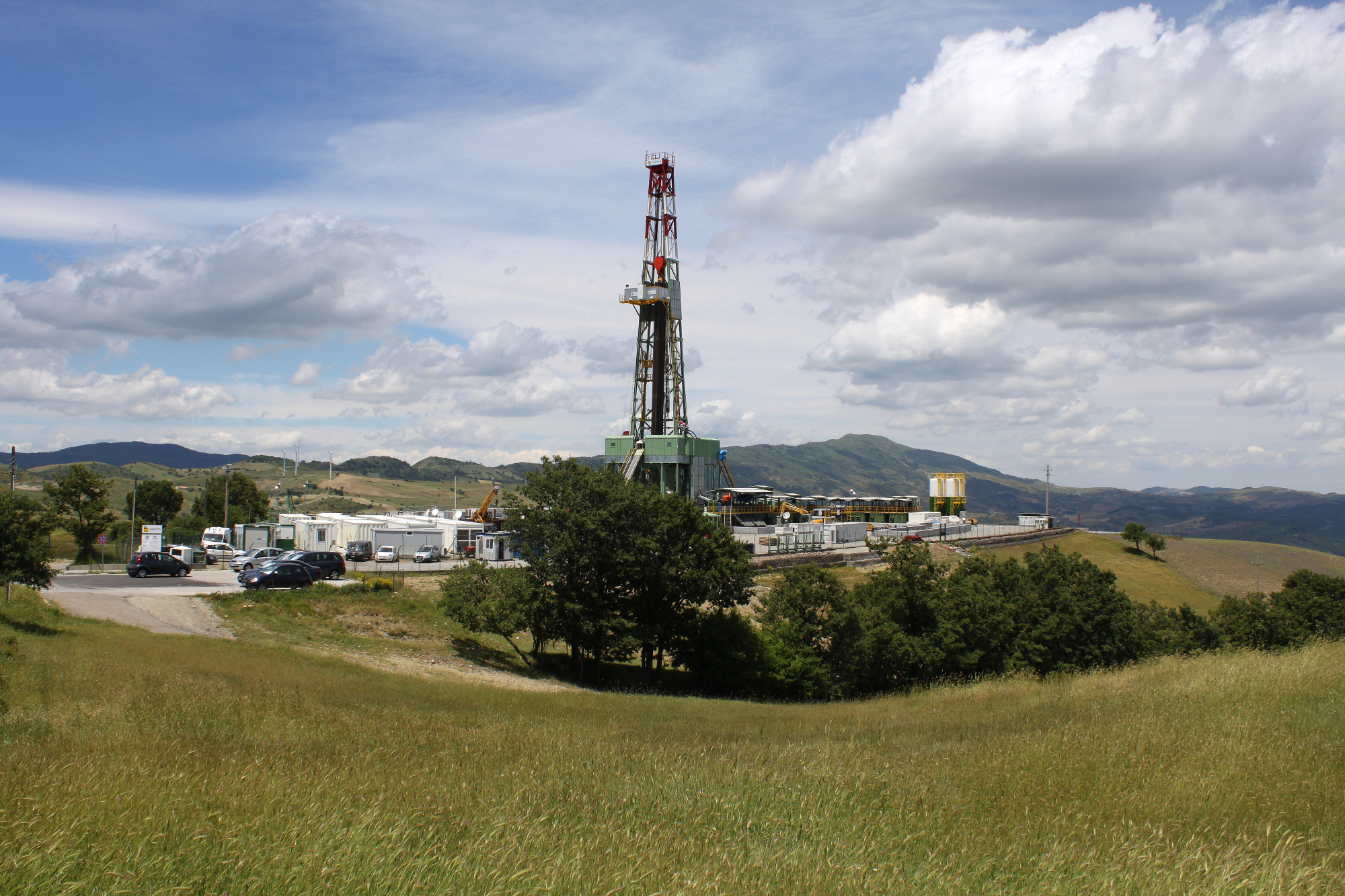  Tempa Rossa Oil Field  Monte Vulture Pictures Italy 