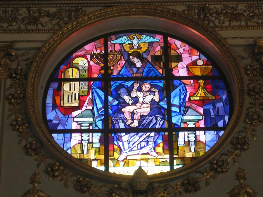 Basilica di Santa Maria Maggiore -Glasfenster