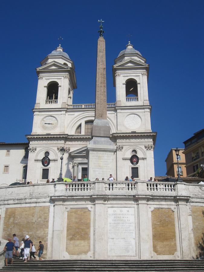 Church on top of the Spanish Steps
