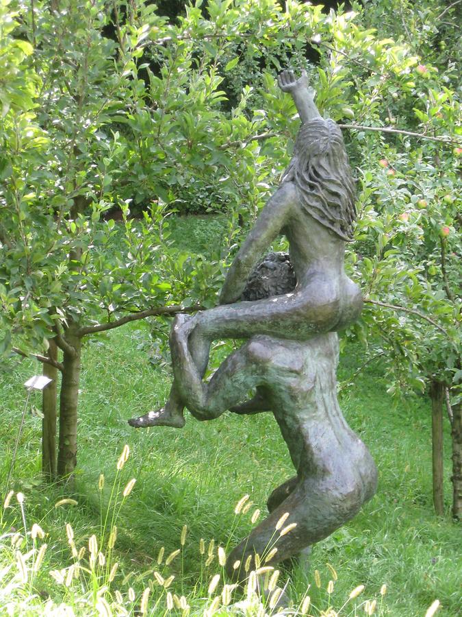 Meran - Trauttmansdorff Castle Gardens; 'Adam and Eva under the Apple Tree