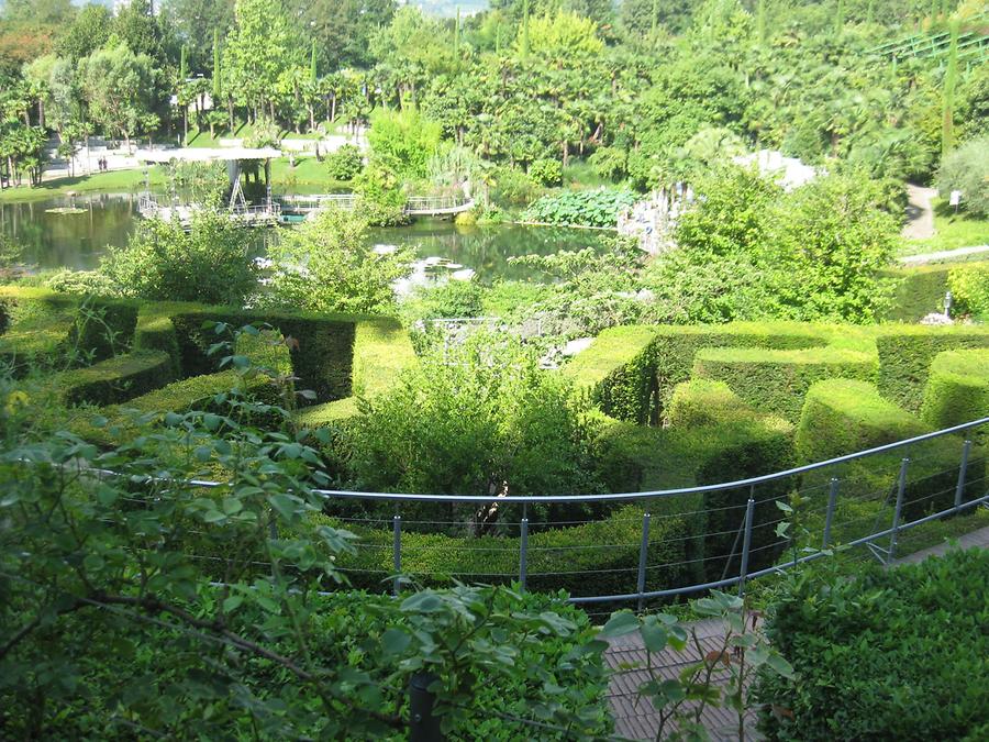 Meran - Trauttmansdorff Castle Gardens; Labyrinth