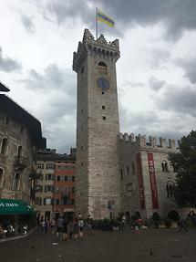 Trient - Piazza del Duomo - Torre Civica di Palazzo Pretorio