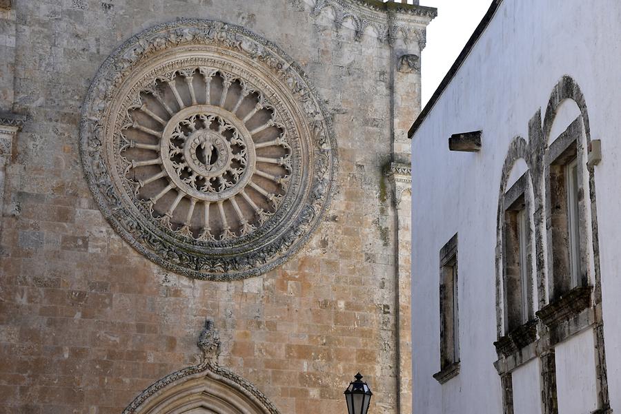Ostuni - Cathedral; Rose Window