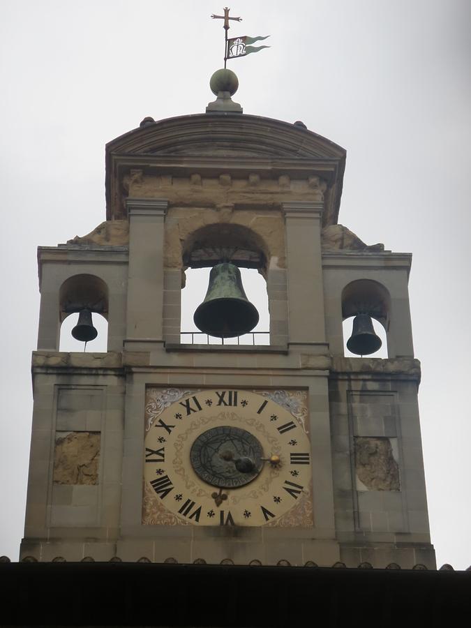 Arezzo - Palace of the Lay Fraternity; Clock