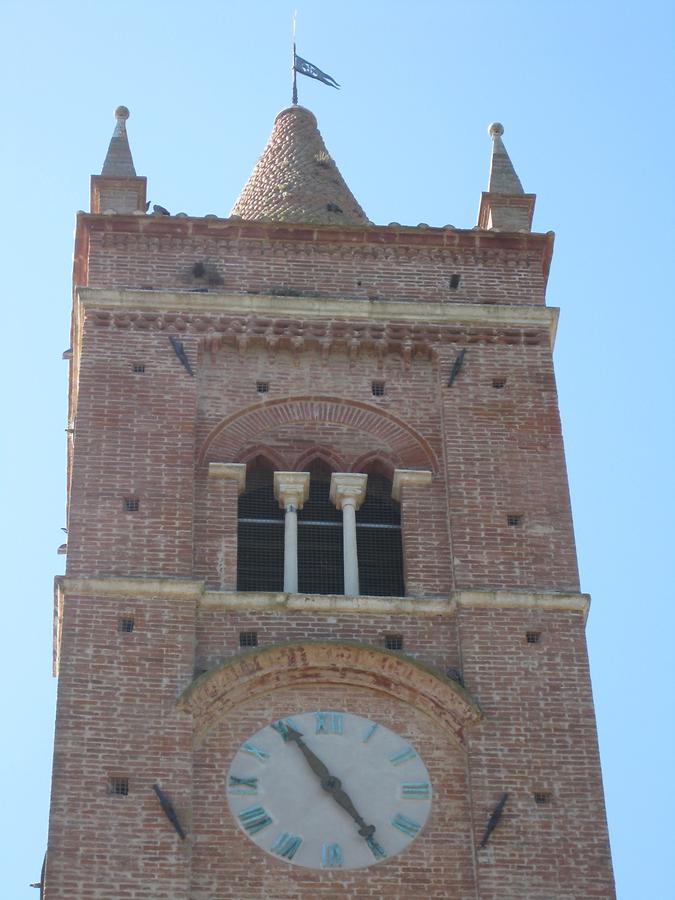 Asciano - Abbey of Monte Oliveto Maggiore ; Bell Tower