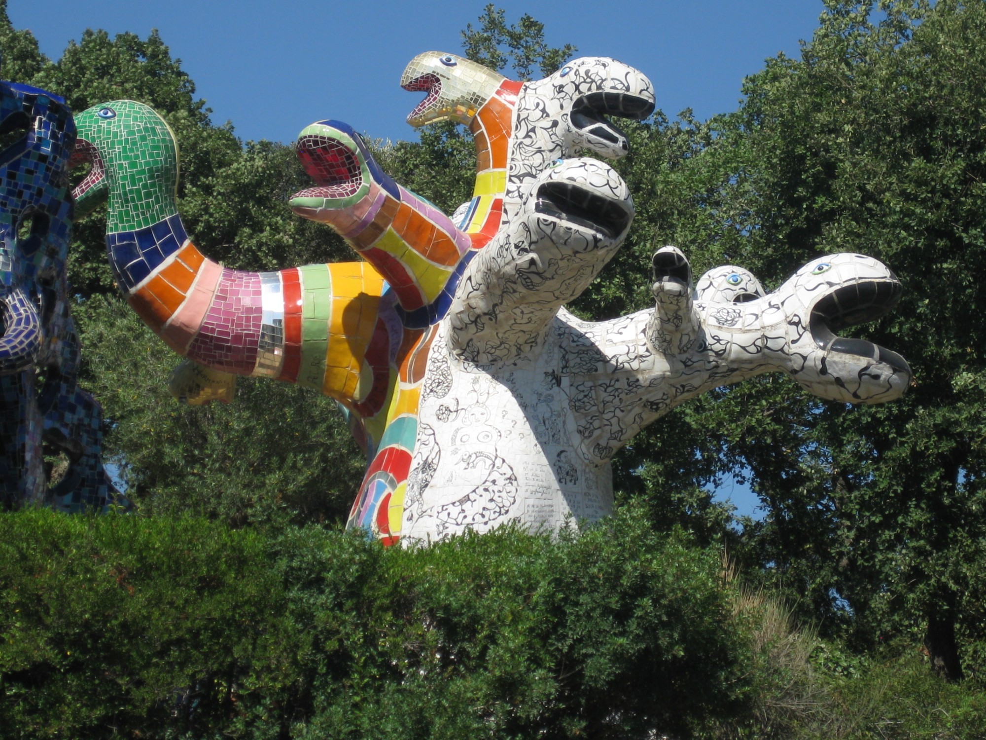 Capalbio Tarot Garden of Niki de Saint Phalle (8) | Tuscany | Pictures in Global-Geography