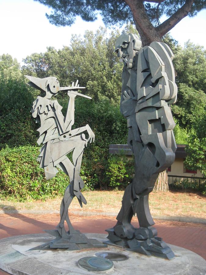 Collodi - Pinocchio Park; 'Pinocchio e Antonio'