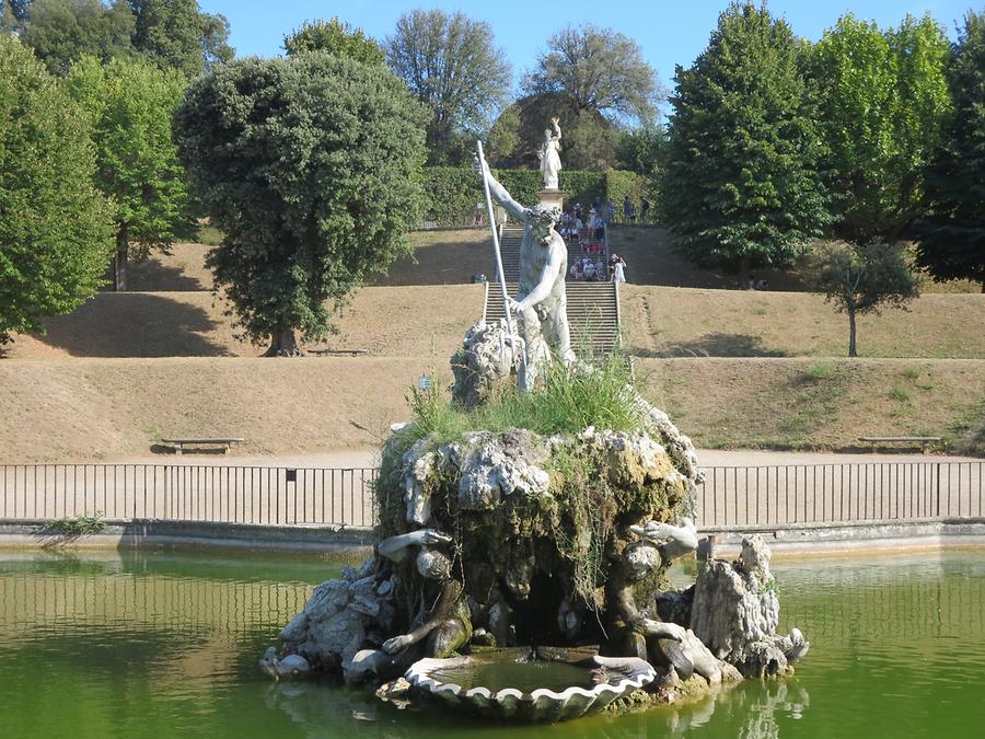 Florence - Boboli Gardens; Fountain of Neptune