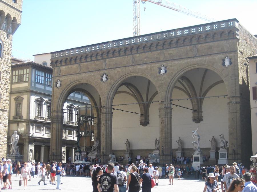Florence - Piazza della Signoria; Loggia dei Lanzi