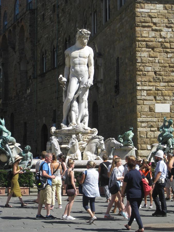 Florence - Piazza delle Signoria; Fountain of Neptune