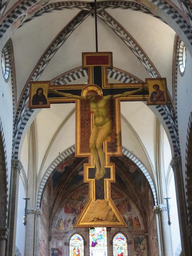 Florence - Santa Maria Novella; Crucifix