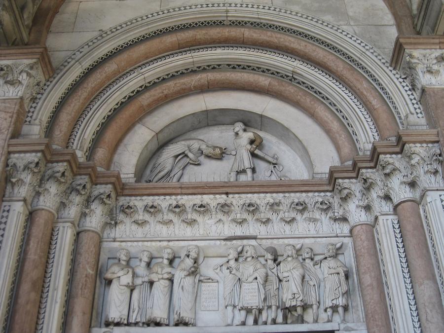 Lucca - Cathedral; Relief