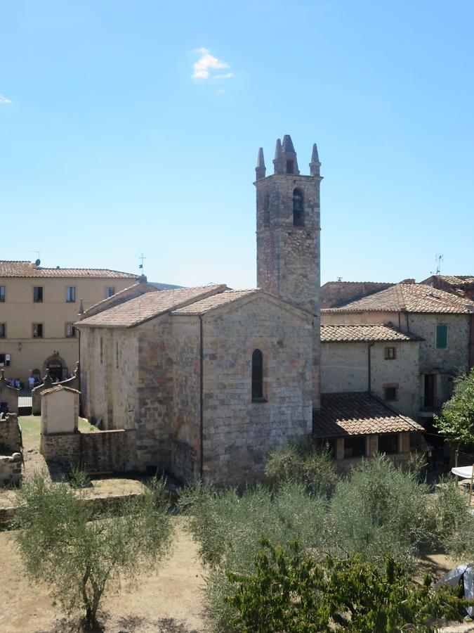 Monteriggioni - Church of Santa Maria Asssunta