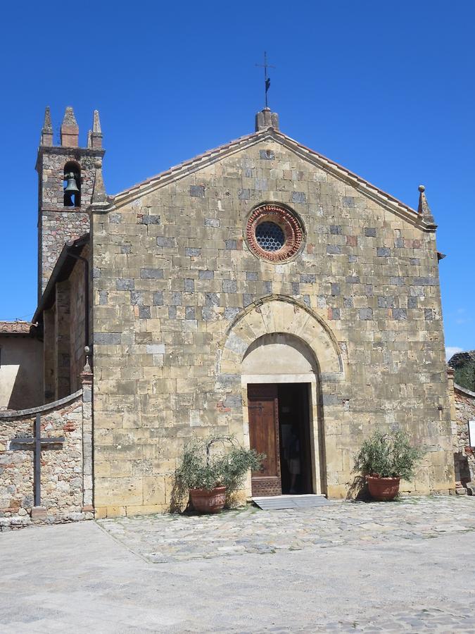 Monteriggioni - Church of Santa Maria Assunta